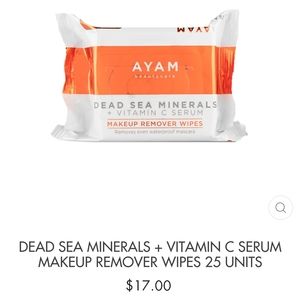 Ayam Beauty Care makeup wipes